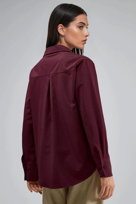Button-Up Lockerer Schnitt Hemd - Image 2