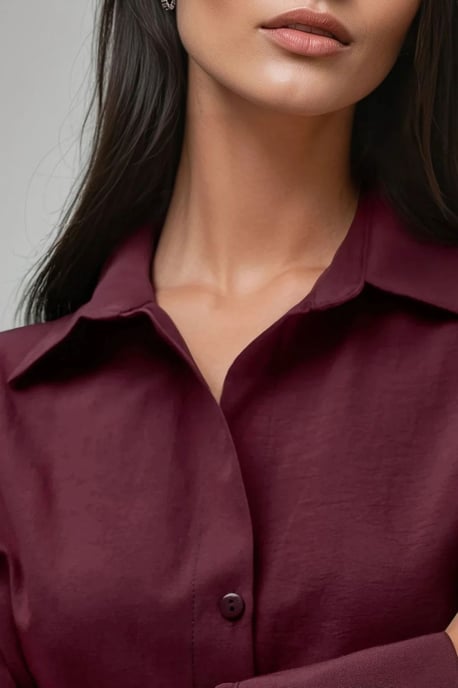 Button-Up Lockerer Schnitt Hemd - Image 6