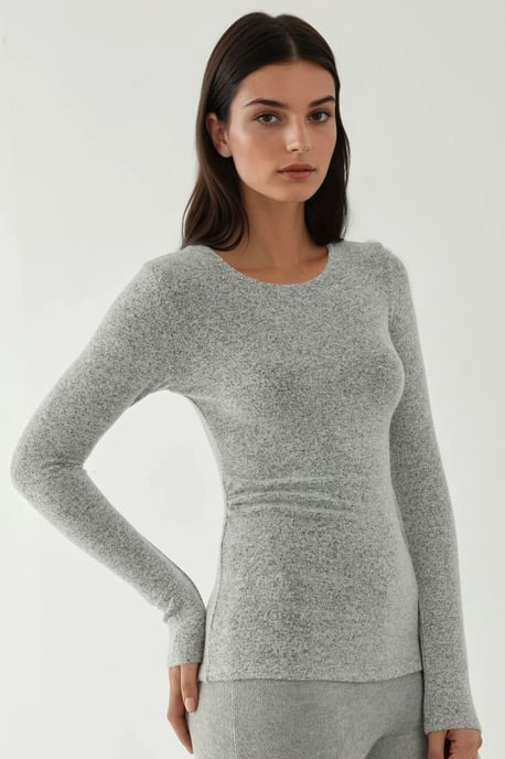 Viskose-Mischung Basic-Top - Image 2