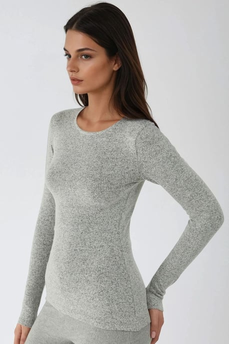 Viskose-Mischung Basic-Top - Image 3