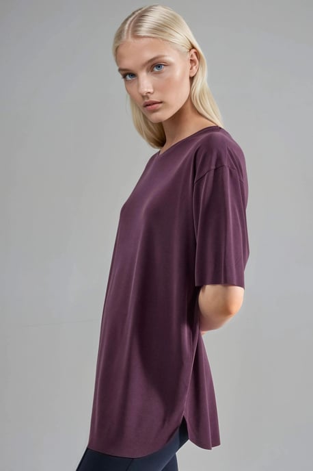 Lockere Passform Crew-Neck T-Shirt - Image 2