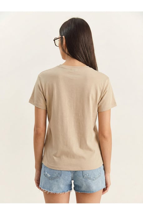 Besticktes Rundhals-T-Shirt - Image 4