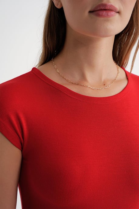 Slim Fit Crop T-Shirt - Image 6