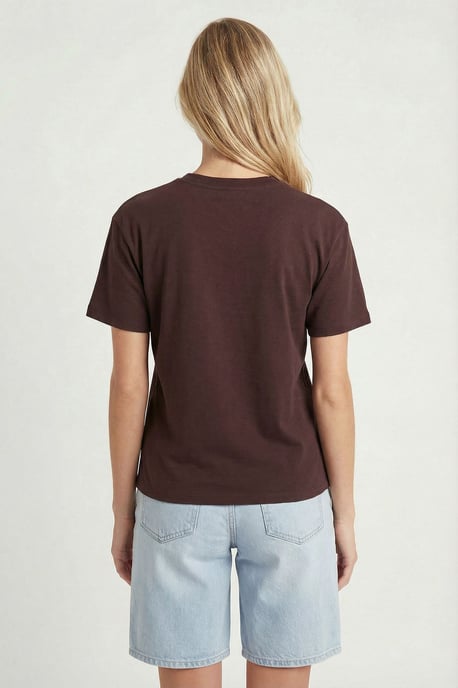 Einfaches Rundhals-T-Shirt - Image 5