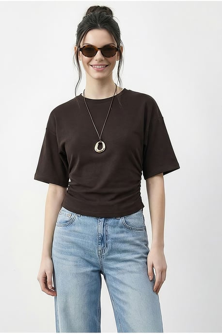 Regulär geschnittenes Rundhals-T-Shirt - Image 3