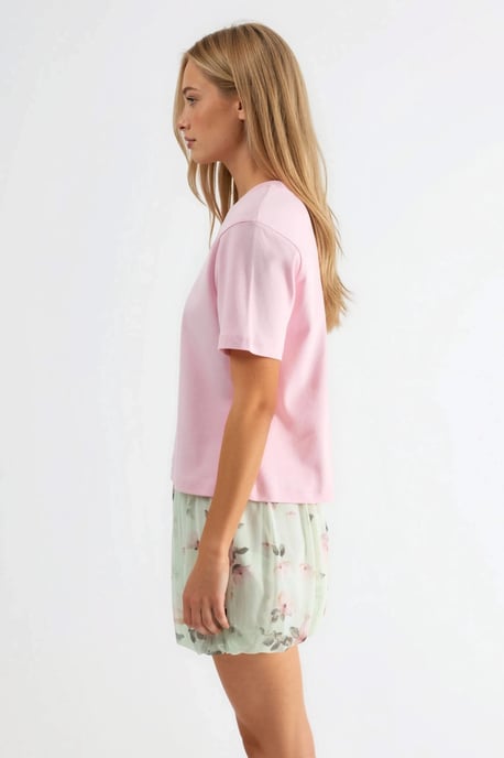 Rundhals Baumwoll-T-Shirt - Image 3