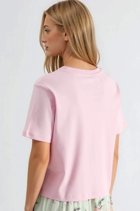 Rundhals Baumwoll-T-Shirt - Image 4
