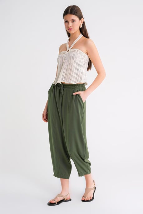 Salwar-Fit-Hose mit Kordelzug - Image 2