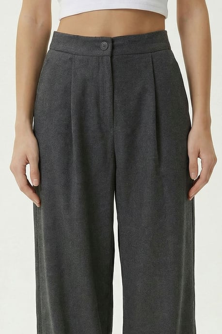 Hochtaillierte plissierte Salwar-Hosen - Image 3