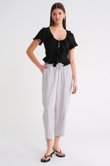 Salwar-Fit-Hüftbundhose - Image 1