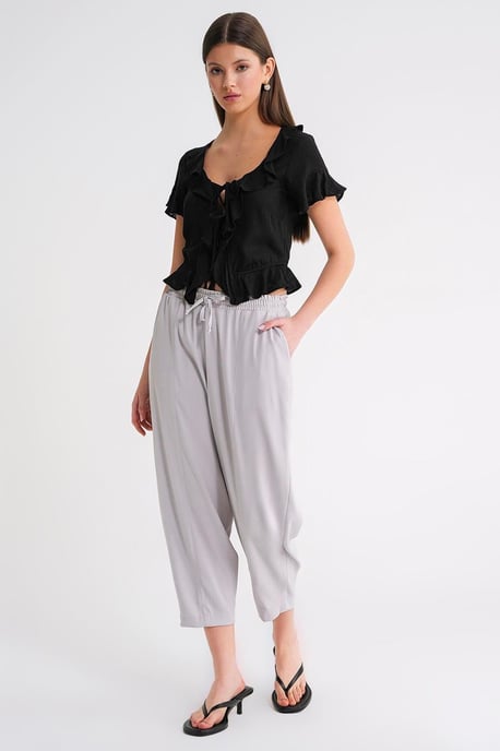 Salwar-Fit-Hüftbundhose - Image 2