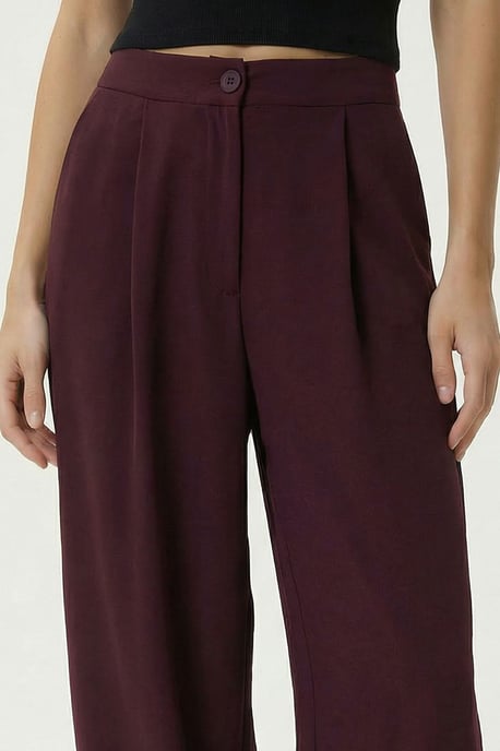 Hochtaillierte plissierte Salwar-Hosen - Image 3