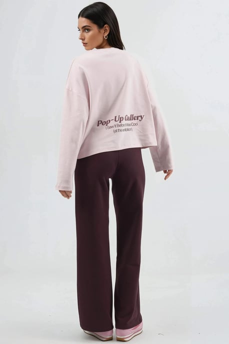 Gerade geschnittene Sweatpants mit Kordelzug - Image 5