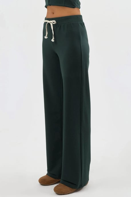 Gerade geschnittene Sweatpants mit Kordelzug - Image 4