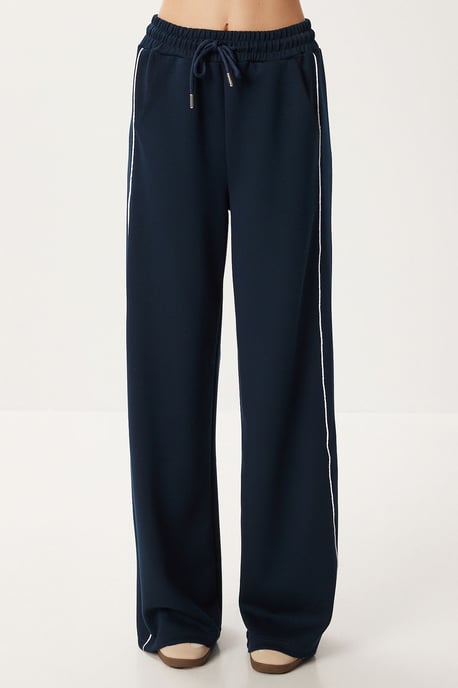 Reguläre Passform Baumwoll-Strick-Sweatpants - Image 4