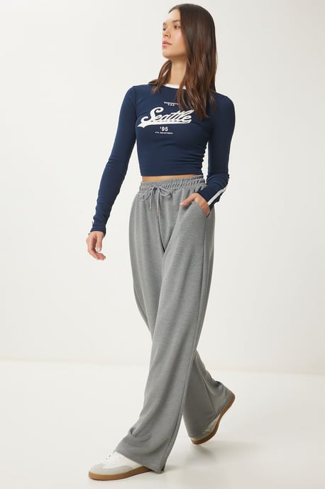 Weite Bequeme Sweatpants mit Kordelzug - Image 3