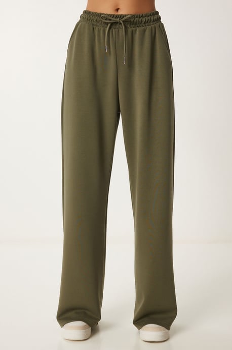 Schweißhose mit weitem Bein und Kordelzugbund - Image 4