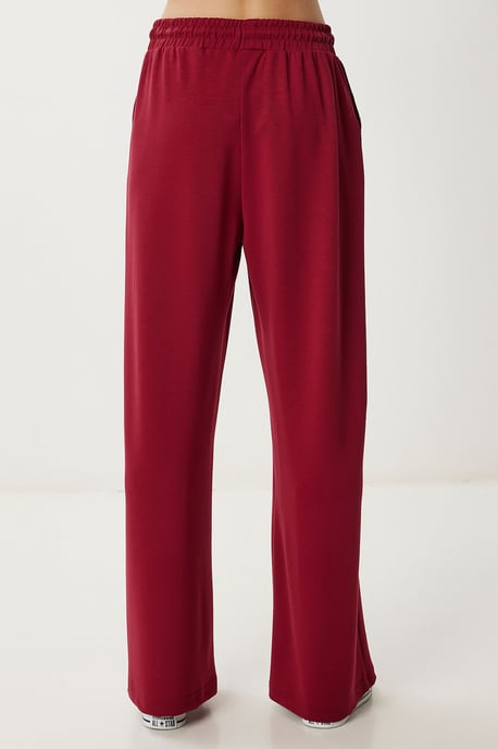 Weite Bein Sweatpants mit Kordelzugbund - Image 4