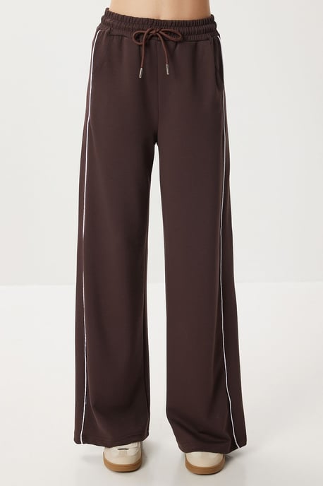Regular Fit Baumwollstrick-Sweatpants - Image 4