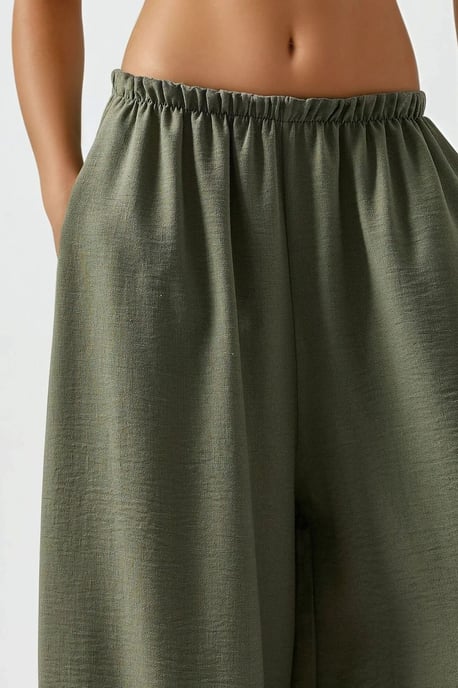 Niedrige Taille Baggy Fit Jogginghose - Image 4