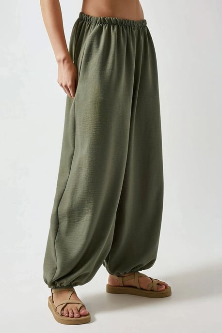 Niedrige Taille Baggy Fit Jogginghose - Image 5