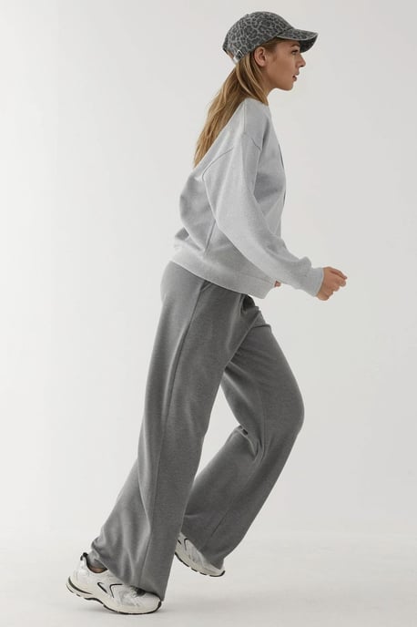 Weiche Modal Touch Weite Leg Sweatpants - Image 4