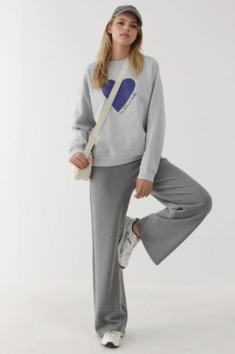 Weiche Modal Touch Weite Leg Sweatpants - Image 6
