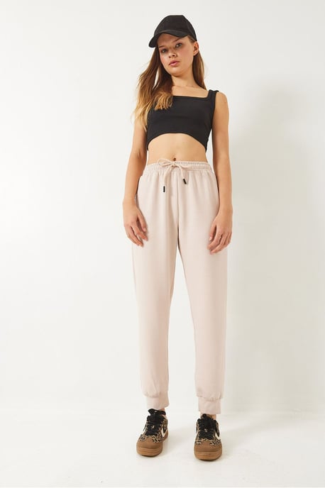 Texturierte Relaxed-Fit Sweatpants mit Taschen - Image 2