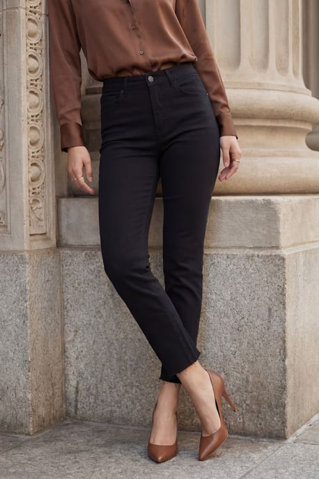 Hochtaillierte Skinny-Jeans - Image 2