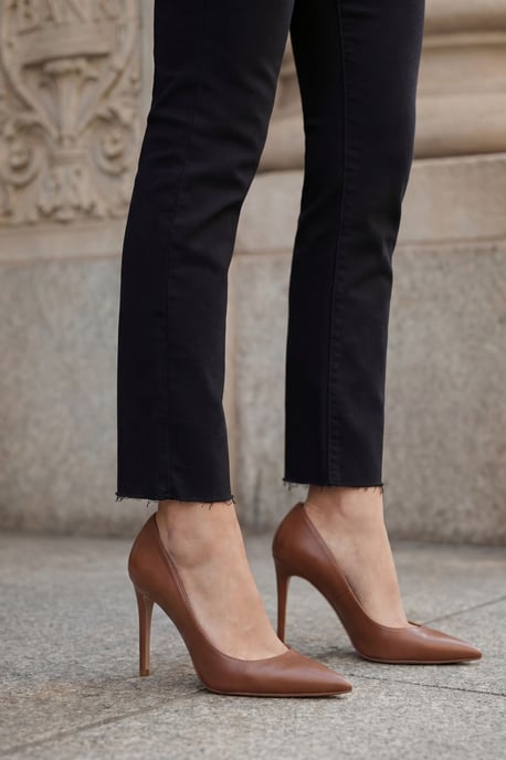 Hochtaillierte Skinny-Jeans - Image 4