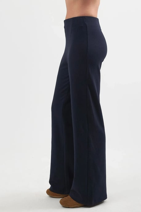 Hochtaillierte Pull-On Gerade Leggings - Image 3