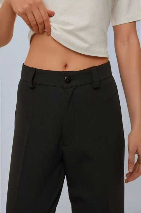 Hochtaillierte Gerade Beinhose - Image 4