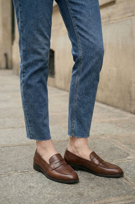 Hochtaillierte Skinny-Jeans - Image 4