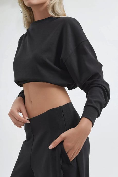 Weite gefaltete Hose - Image 4