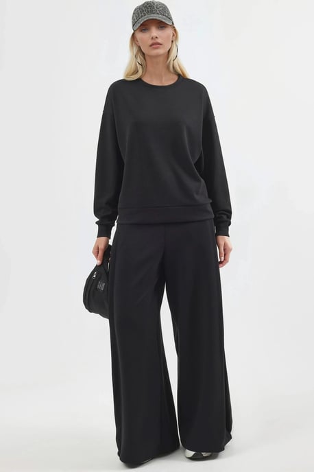 Weite gefaltete Hose - Image 5