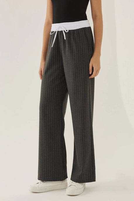 Elastische Hosen mit Streifen - Image 2