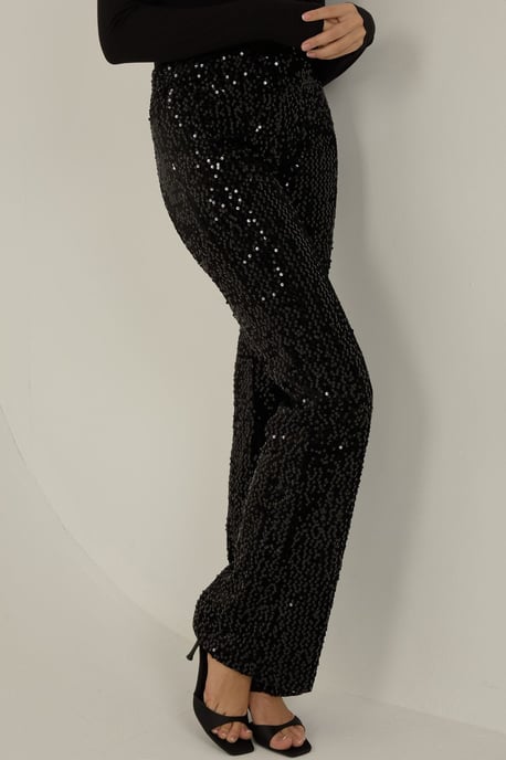 Glockenförmige Paillettenhose - Image 2