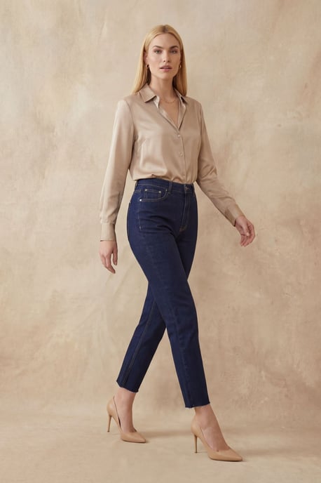 Hoch-taillierte Skinny-Jeans - Image 2