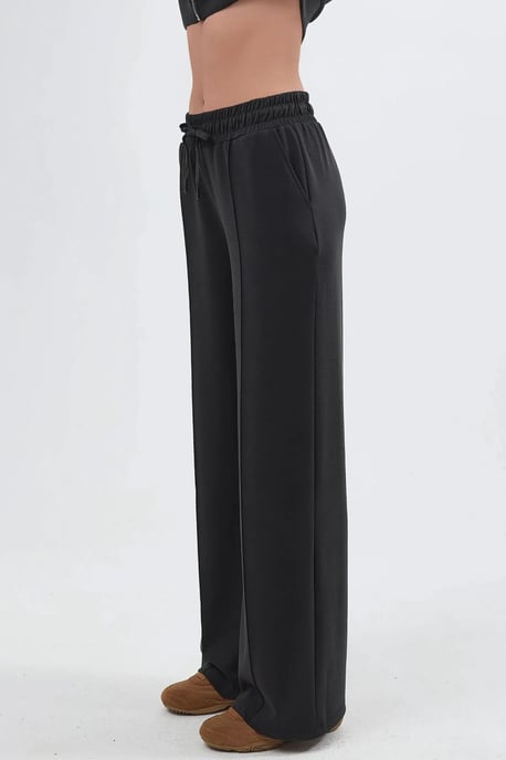 Elastische Bund gerade geschnittene Hosen - Image 2