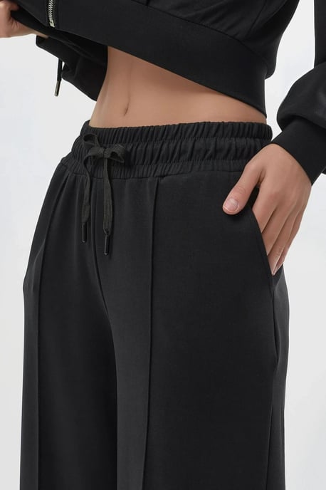Elastische Bund gerade geschnittene Hosen - Image 6