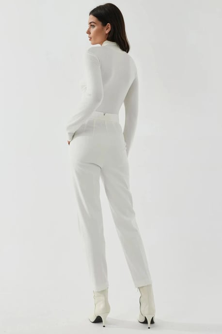 Premium Maßgeschneiderte Gerade Bein Hose mit Taschendetails - Image 3