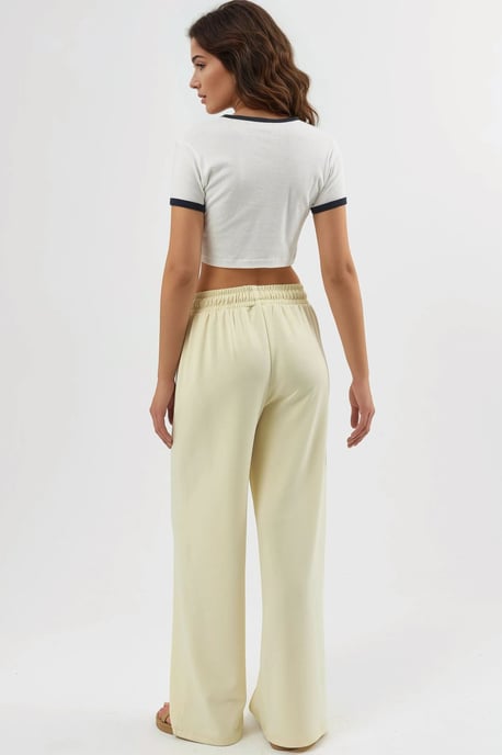 Elastische Bund gerade geschnittene Hosen - Image 3