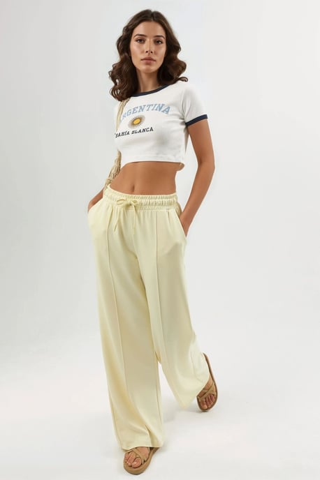 Elastische Bund gerade geschnittene Hosen - Image 6