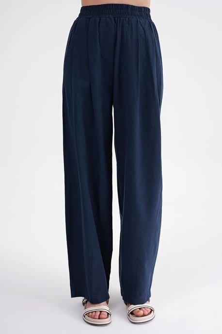 Gerade geschnittene Leinenhose - Image 5