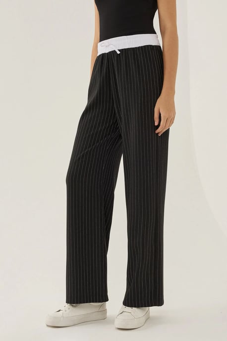 Elastische Hosen mit Streifen - Image 3