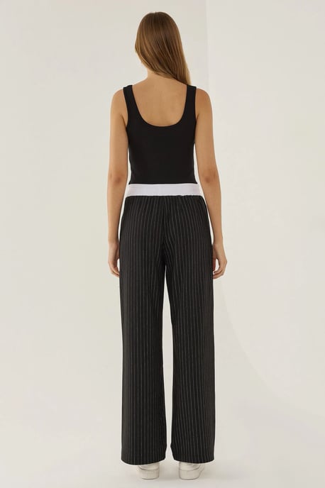 Elastische Hosen mit Streifen - Image 4