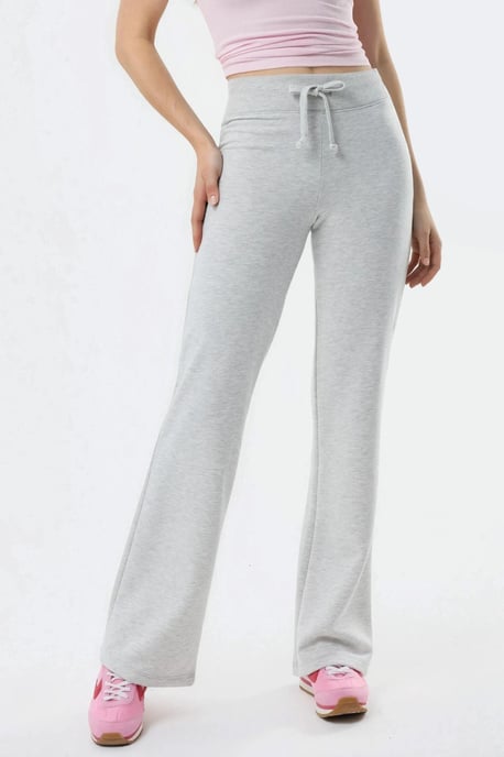 Elastische Taillen-Bootcut-Hosen - Image 1