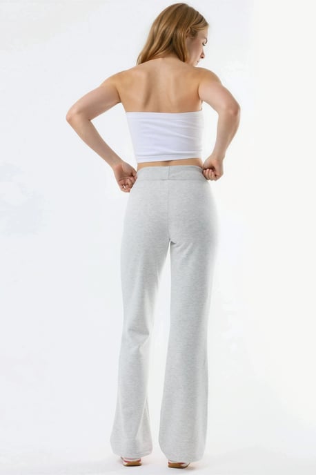 Elastische Taillen-Bootcut-Hosen - Image 2