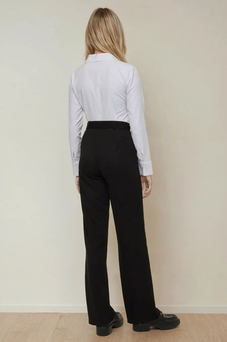 Gerade geschnittene Hose mit Stichdetails - Image 5