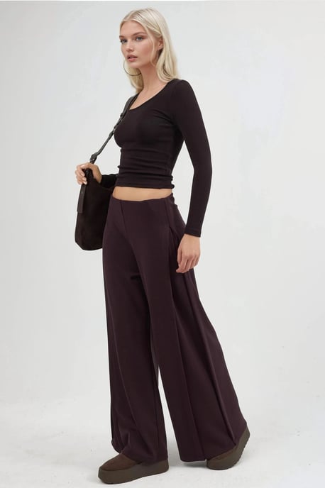 Weite gefaltete Hose - Image 6